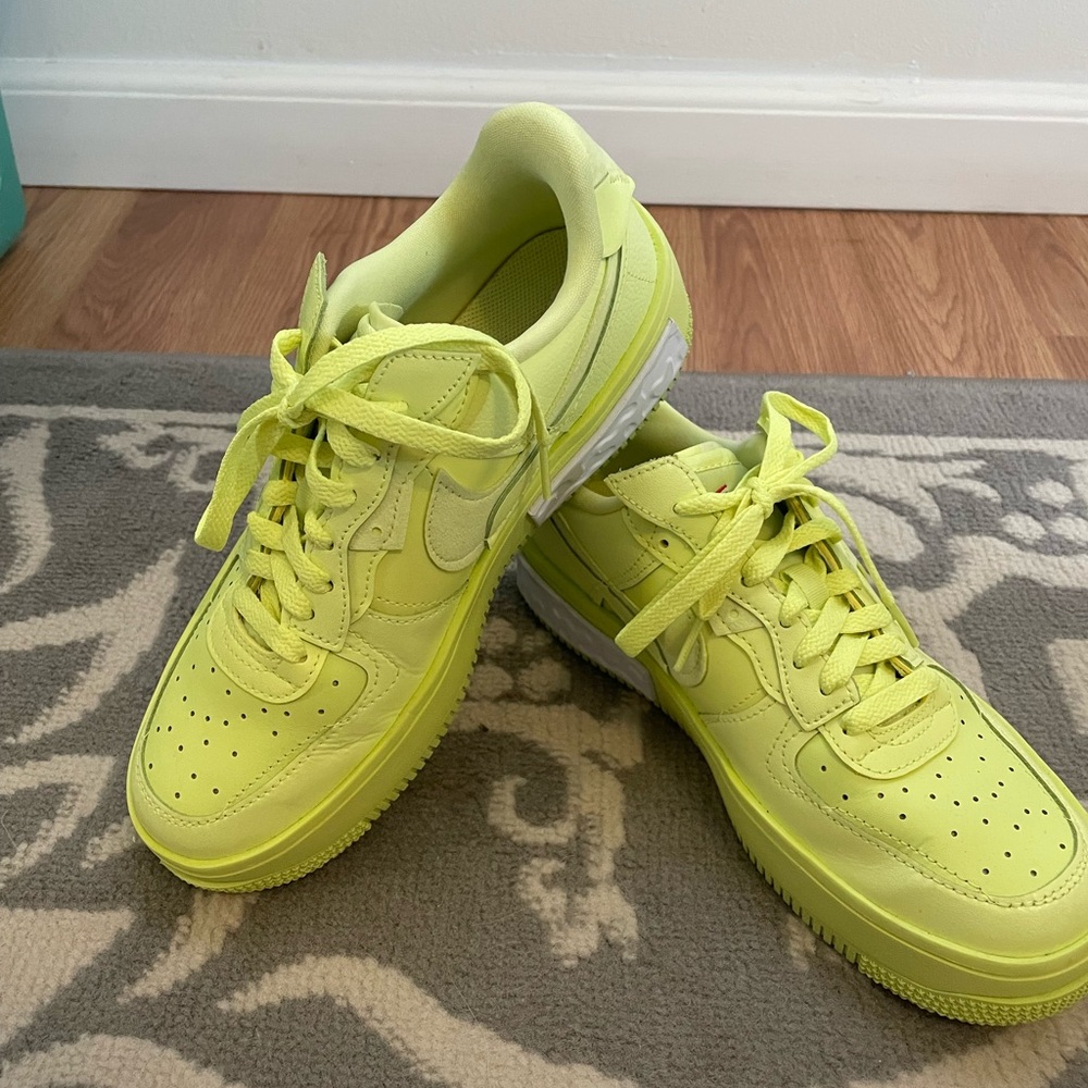 Bright Yellow Sneakers